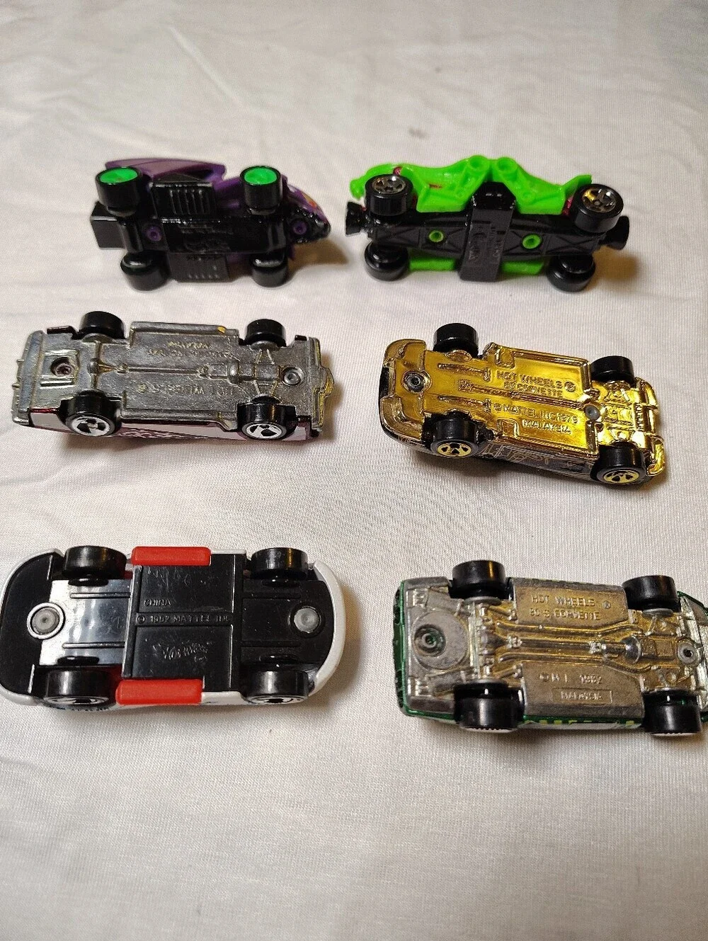 Hot Wheels Vintage Car Lot 70's-90's Chevy Trucks, Corvettes, Racing-Collectible